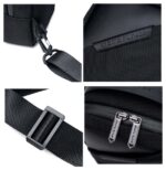 Arctic Hunter XB00693 Crossbody Bag Men Chest Bag USB Charging Sling Bag Waterproof - Image 2