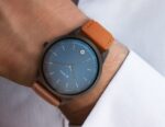 Titan Workwear Watch With Blue Dial & Leather Strap (1806NL03) - Image 4