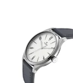 Titan Quartz Analog Silver Dial Leather Strap Watch for Men (1802SL02) - Image 2