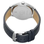 Titan Quartz Analog Silver Dial Leather Strap Watch for Men (1802SL02) - Image 4