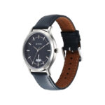 Titan Karishma Quartz Analog Blue Dial Leather Strap Men's Watch (1825SL14) - Image 2