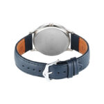 Titan Karishma Quartz Analog Blue Dial Leather Strap Men's Watch (1825SL14) - Image 3