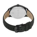 Titan Workwear Minimalist Green Dial Leather Men's Watch (1802NL02) - Image 2