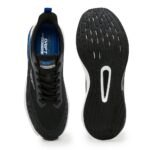 Athleisure Sports Shoes for Men in Black and Blue Low-Cut Shoes - Image 6