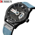 CURREN 8301 Men’s Quartz Watch – Blue - Image 3