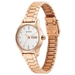 Titan Lagan Rose Gold Accents Refined Elegance Women's Watch (2656WM01) - Image 4