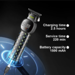 VGR V-185 Professional Hair & Beard Trimmer - Image 4