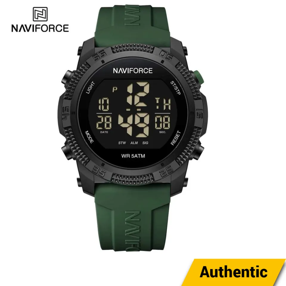54207a198f62cb399edca3fce7647b14.jpg_960x960q80.jpg_ NAVIFORCE NF7104 Digital Sport Watch - Green - Image 1