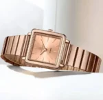 NAVIFORCE NF5048 Women’s Square Quartz Watch – Rose Gold - Image 2