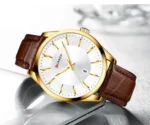 CURREN 8365 Men’s Quartz Watch – Golden White - Image 4