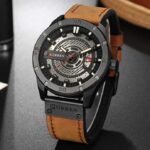 CURREN 8301 Men’s Quartz Watch – Brown - Image 2