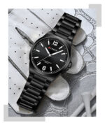 Curren 8493 Men's Minimalist Stainless Steel Quartz Watch — Black - Image 3