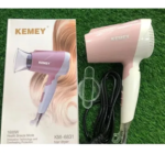 Kemey Km6831 Cool And Hot Foldable Electric Hair Dryer For Women - Hair Dryer - Image 4