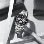 NAVIFORCE NF8049 Men's Stainless Steel Quartz Watch – Silver Black - Image 3