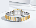 NAVIFORCE NF5050 Women’s Rectangular Quartz Watch – Golden White - Image 3