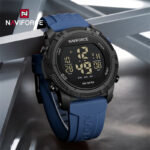 NAVIFORCE NF7110 Unisex LCD Digital Sport Watch – Blue - Image 3