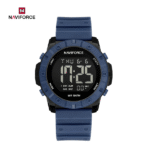 NAVIFORCE NF7110 Unisex LCD Digital Sport Watch – Blue - Image 2