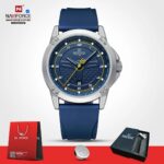 NAVIFORCE NF8031 Men's Sports Chronograph Watch – Blue - Image 3