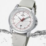 NAVIFORCE NF8031 Men's Sports Chronograph Watch – Silver White - Image 3
