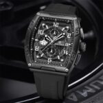 NAVIFORCE NF8052 Men's Stainless Steel Quartz Watch – Black - Image 3