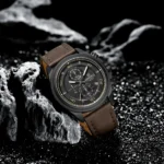 NAVIFORCE NF8075 Men's Stainless Steel Quartz Watch – Brown - Image 2