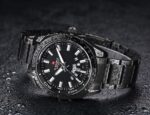NAVIFORCE NF9038 Men's Stainless Steel Quartz Watch – Black - Image 3