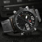 NAVIFORCE NF9095 Men's Stainless Steel Quartz Watch – Ash - Image 2