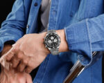 NAVIFORCE NF8049 Men's Stainless Steel Quartz Watch – Silver Black - Image 2