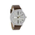 Fastrack White Dial Leather Strap Watch (38051SL01) - Image 2