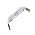 Fastrack Bold White Dial Brown Leather Strap Men’s Watch (38051SL06) - Image 4