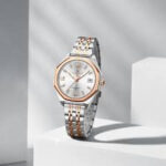 NAVIFORCE NF5052 Women’s Octagonal Quartz Watch – Rose White - Image 3