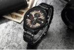CURREN 8274 Men’s Quartz Watch – Black - Image 3
