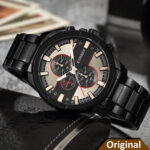 CURREN 8274 Men’s Quartz Watch – Black - Image 2