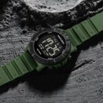 NAVIFORCE NF7110 Unisex LCD Digital Sport Watch – Black Green - Image 3