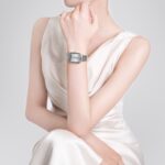 NAVIFORCE NF5048 Women’s Square Quartz Watch – Silver White - Image 2