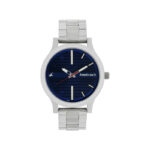 Fastrack Fundamentals Blue Dial Stainless Steel Strap Men's Watch (38051SM03)