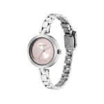 Titan Lagan Pink Dial Metal Strap Watch for Women (2598SM06) - Image 3
