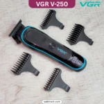 VGR V-250 Hair Trimmer Multifunction Men Usb Rechargeable Cordless Professional Hair Clipper