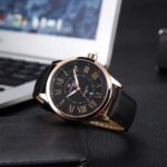 Naviforce NF9126 Men’s Elegant Quartz Movement Leather Strap - Image 2