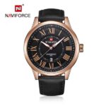 Naviforce NF9126 Men’s Elegant Quartz Movement Leather Strap