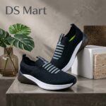 Red Tape Slip-Ins Men Sneaker – Jet Black Stripe Lightweight Casual Shoes - Image 2